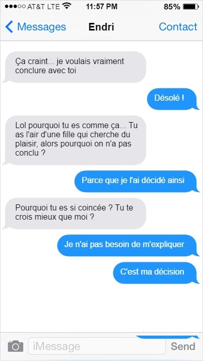 site de rencontre discussion femme